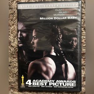 Million Dollar Baby dvd